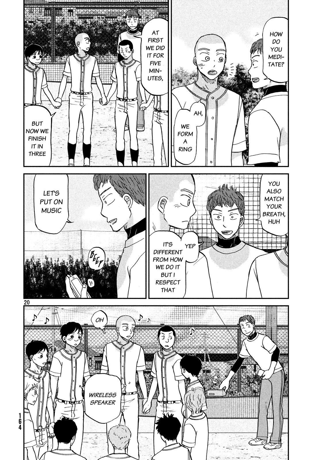 Ookiku Furikabutte Chapter 128 page 21 - Chapter 128: Mental training