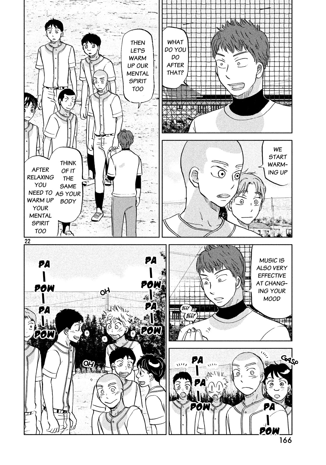 Ookiku Furikabutte Chapter 128 page 23 - Chapter 128: Mental training
