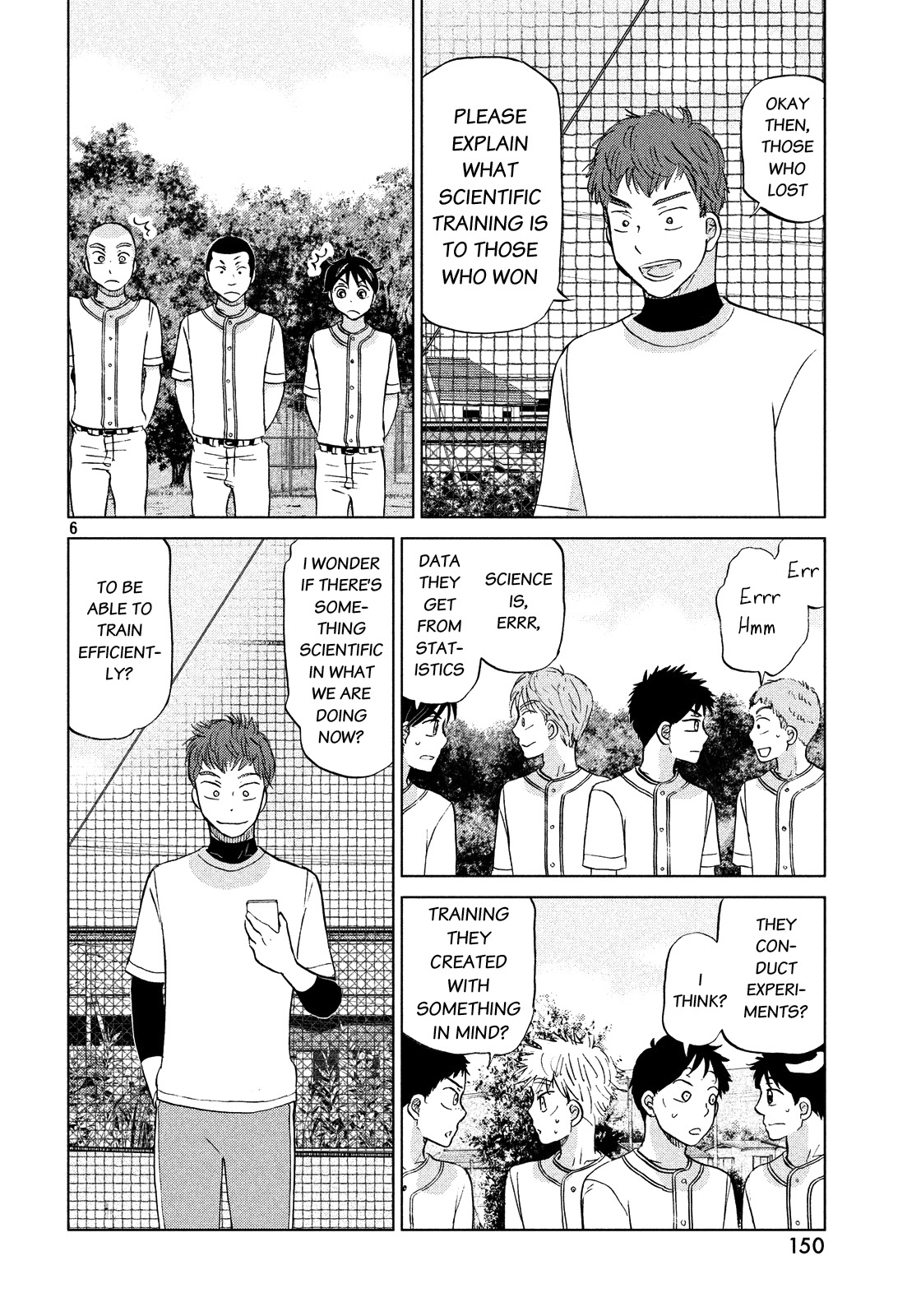 Ookiku Furikabutte Chapter 128 page 7 - Chapter 128: Mental training
