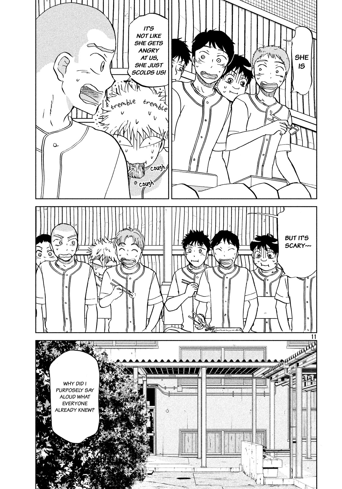 Ookiku Furikabutte Chapter 129 page 12 - Chapter 129: Mental training 2