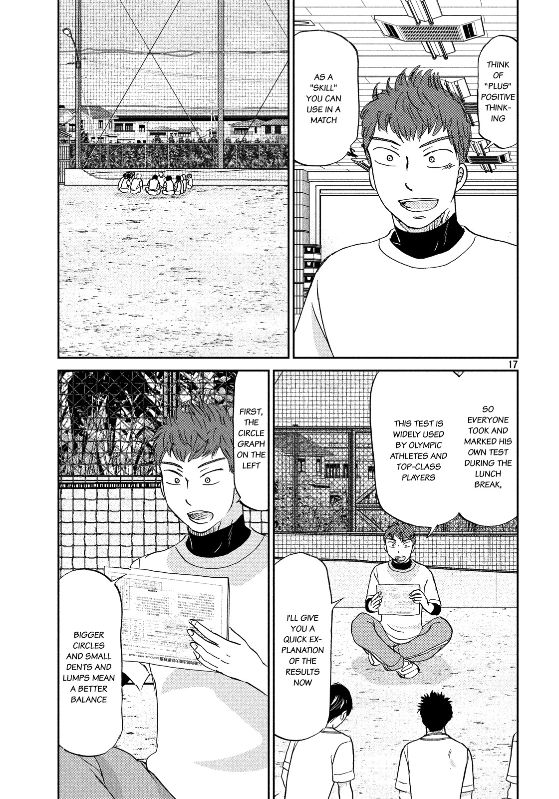 Ookiku Furikabutte Chapter 129 page 18 - Chapter 129: Mental training 2