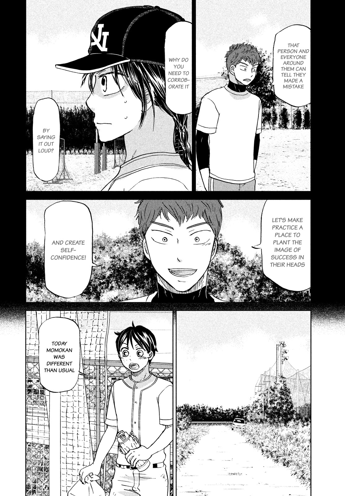 Ookiku Furikabutte Chapter 129 page 9 - Chapter 129: Mental training 2