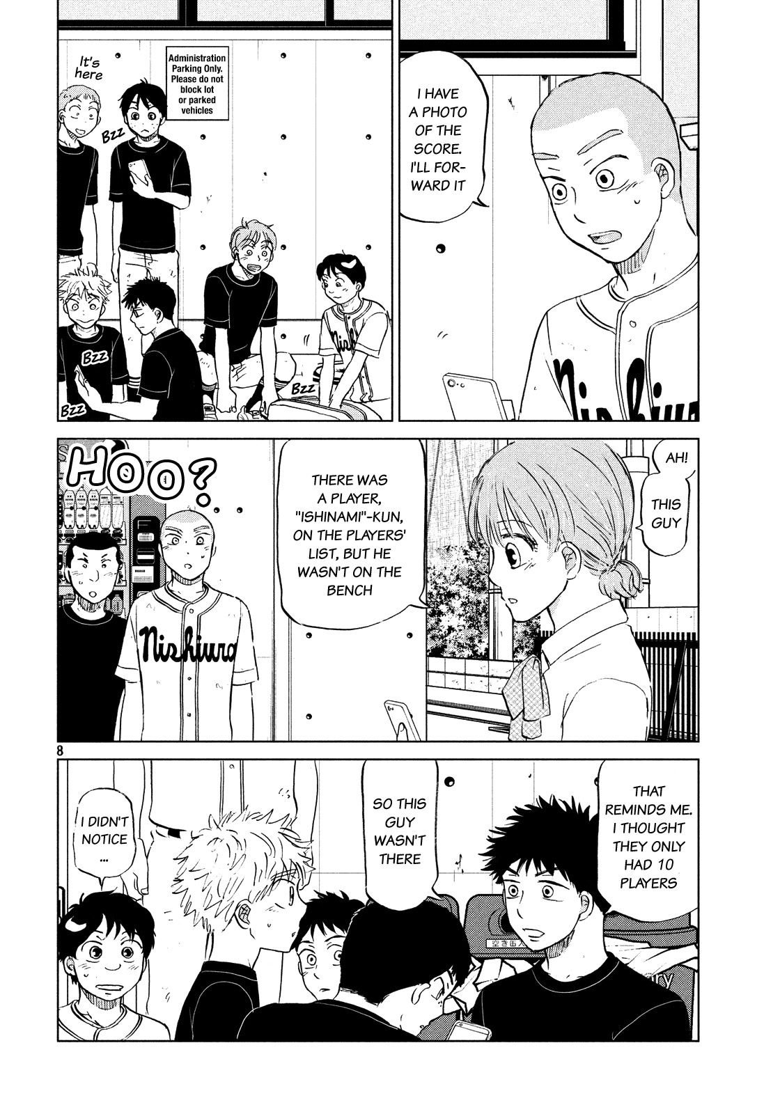 Ookiku Furikabutte Chapter 130 page 10 - Chapter 130: The 4 Cities Tournament 1