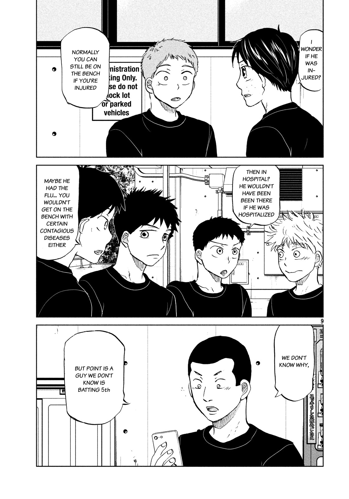 Ookiku Furikabutte Chapter 130 page 11 - Chapter 130: The 4 Cities Tournament 1