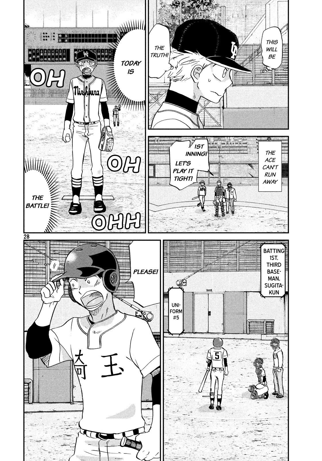 Ookiku Furikabutte Chapter 130 page 30 - Chapter 130: The 4 Cities Tournament 1