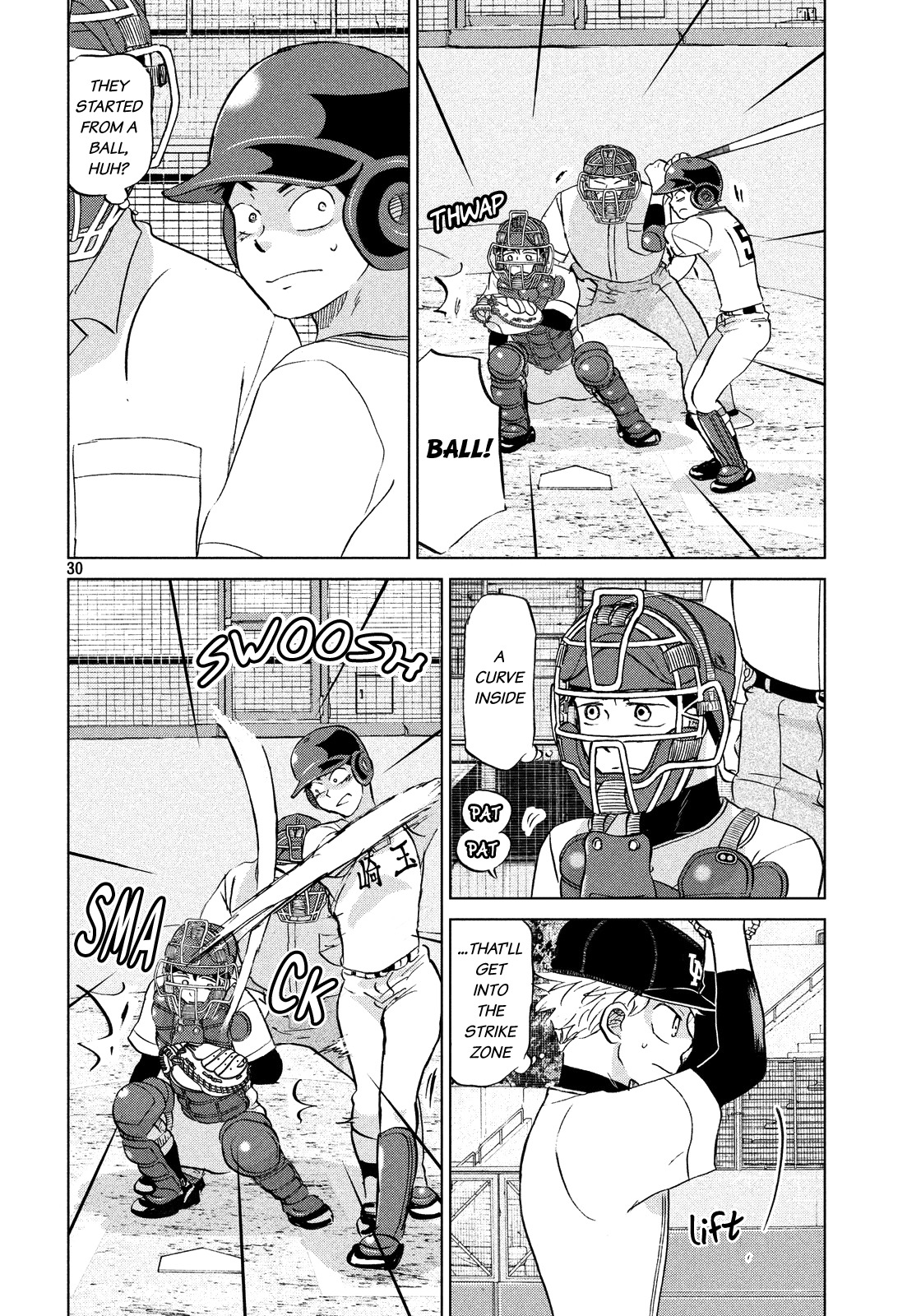 Ookiku Furikabutte Chapter 130 page 32 - Chapter 130: The 4 Cities Tournament 1