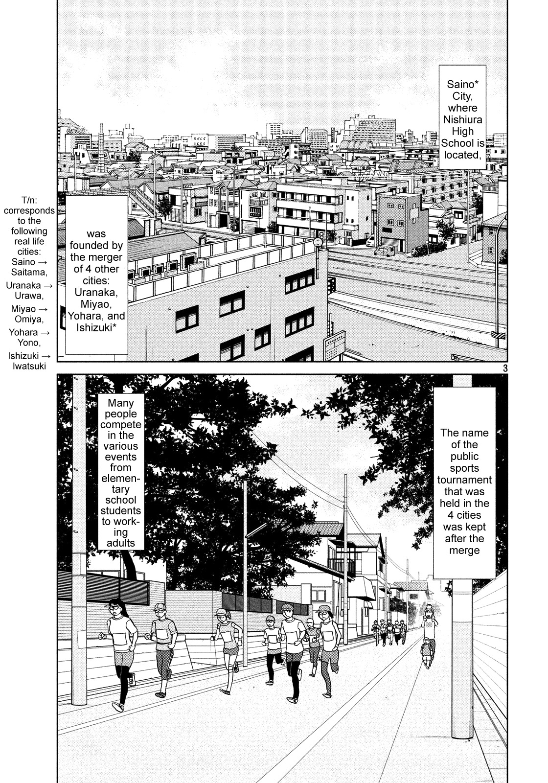 Ookiku Furikabutte Chapter 130 page 5 - Chapter 130: The 4 Cities Tournament 1
