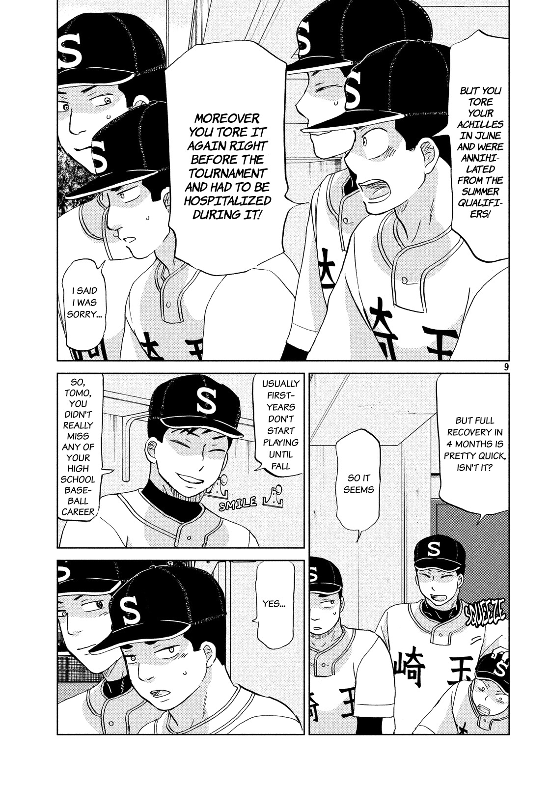Ookiku Furikabutte Chapter 131 page 10 - Chapter 131: The 4 Cities Tournament 2