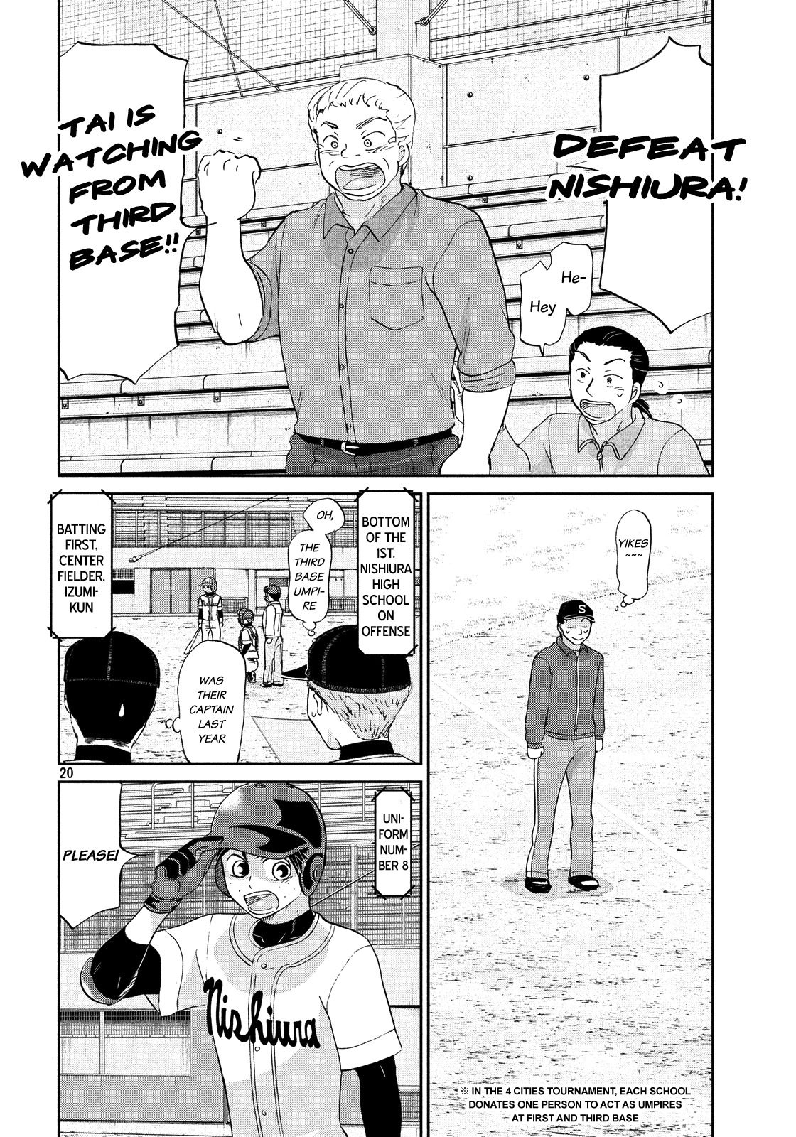 Ookiku Furikabutte Chapter 131 page 21 - Chapter 131: The 4 Cities Tournament 2