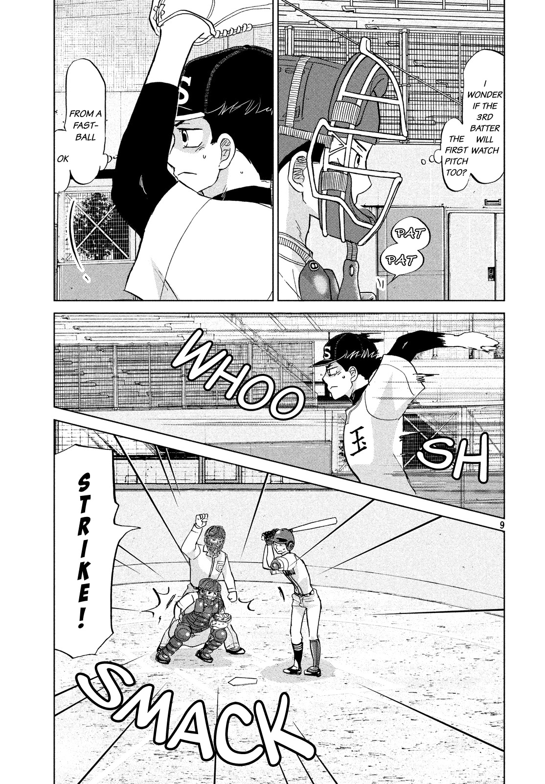 Ookiku Furikabutte Chapter 132 page 10 - Chapter 132: The 4 Cities Tournament 3