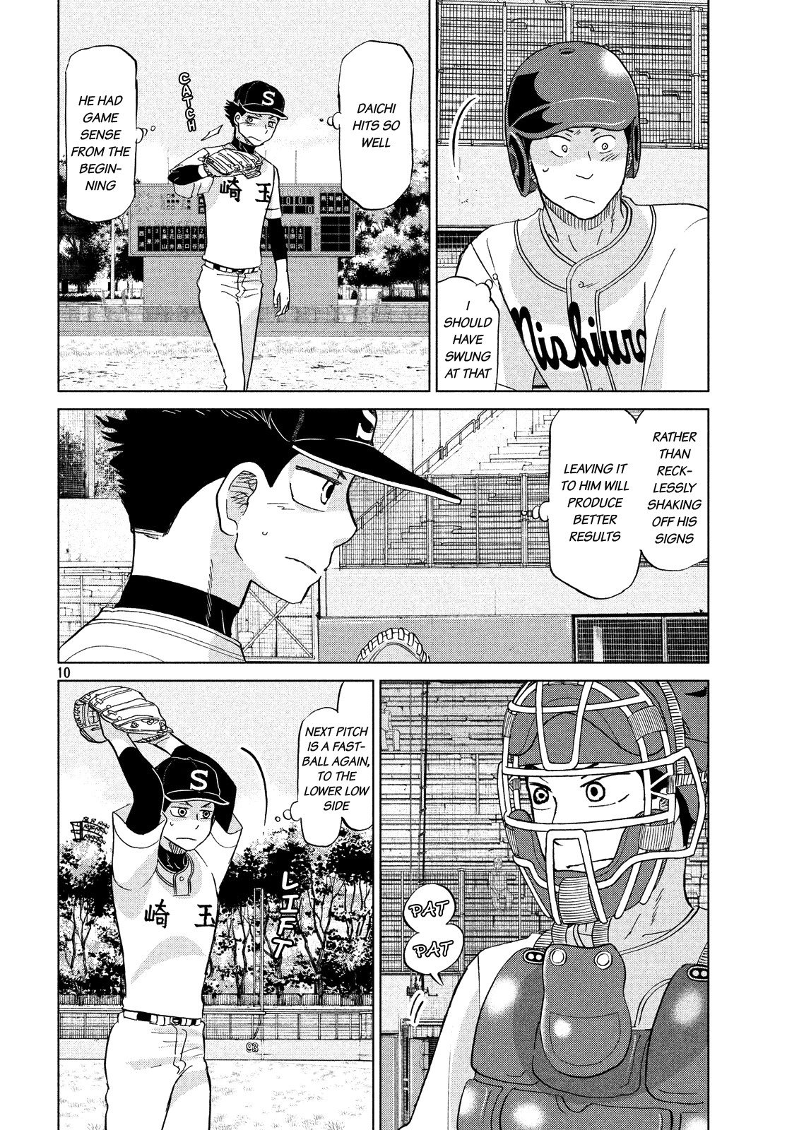 Ookiku Furikabutte Chapter 132 page 11 - Chapter 132: The 4 Cities Tournament 3