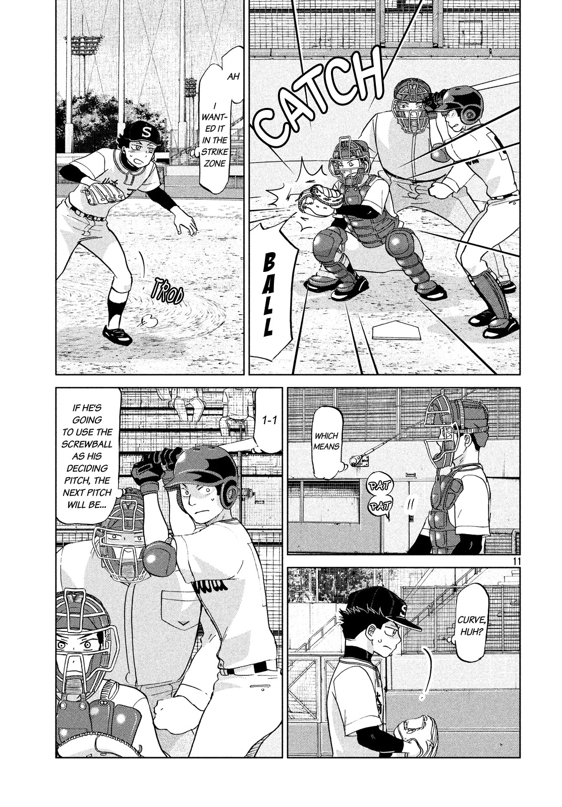 Ookiku Furikabutte Chapter 132 page 12 - Chapter 132: The 4 Cities Tournament 3