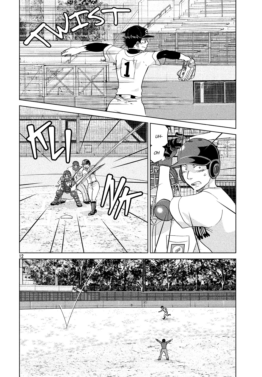 Ookiku Furikabutte Chapter 132 page 13 - Chapter 132: The 4 Cities Tournament 3