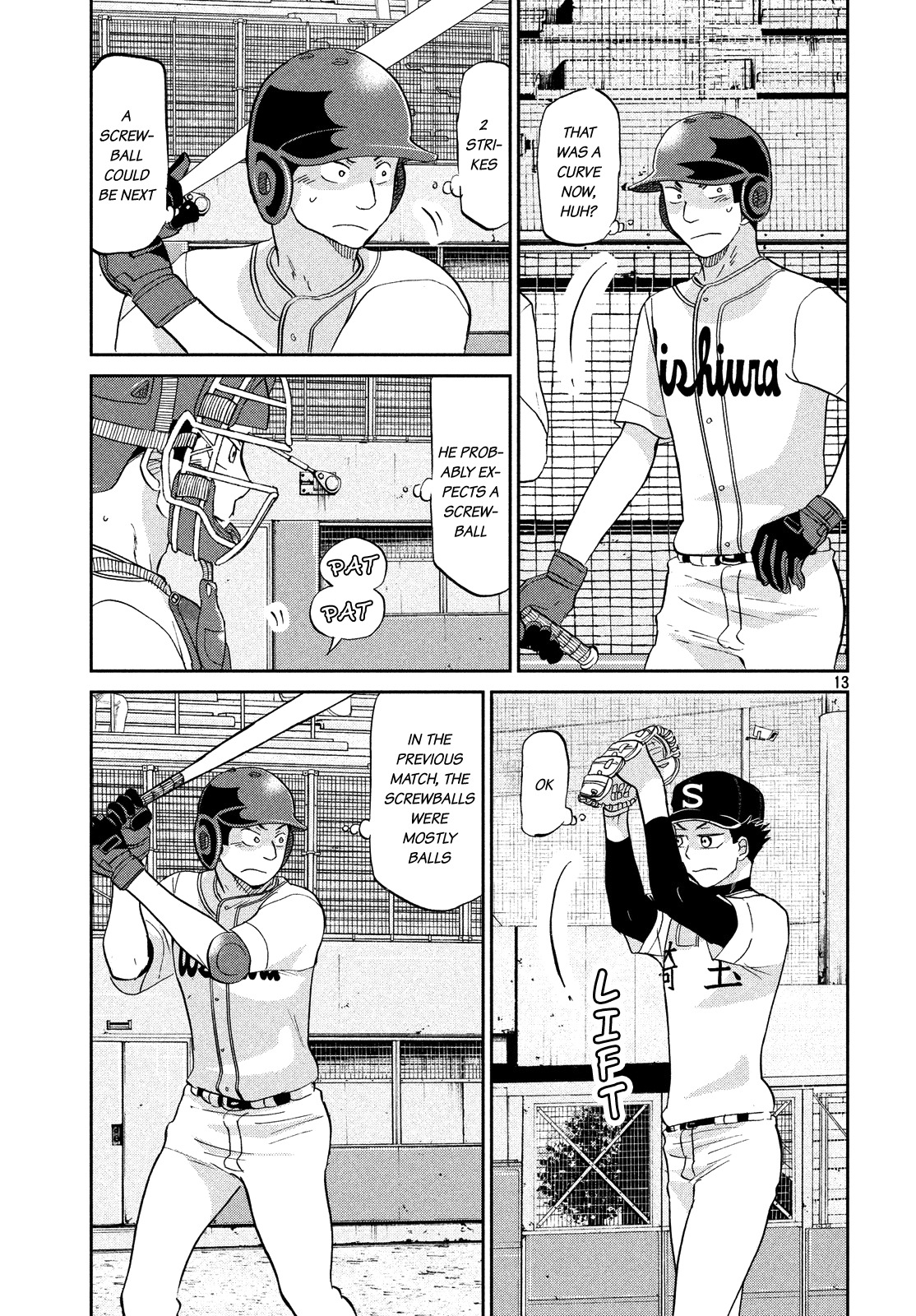 Ookiku Furikabutte Chapter 132 page 14 - Chapter 132: The 4 Cities Tournament 3