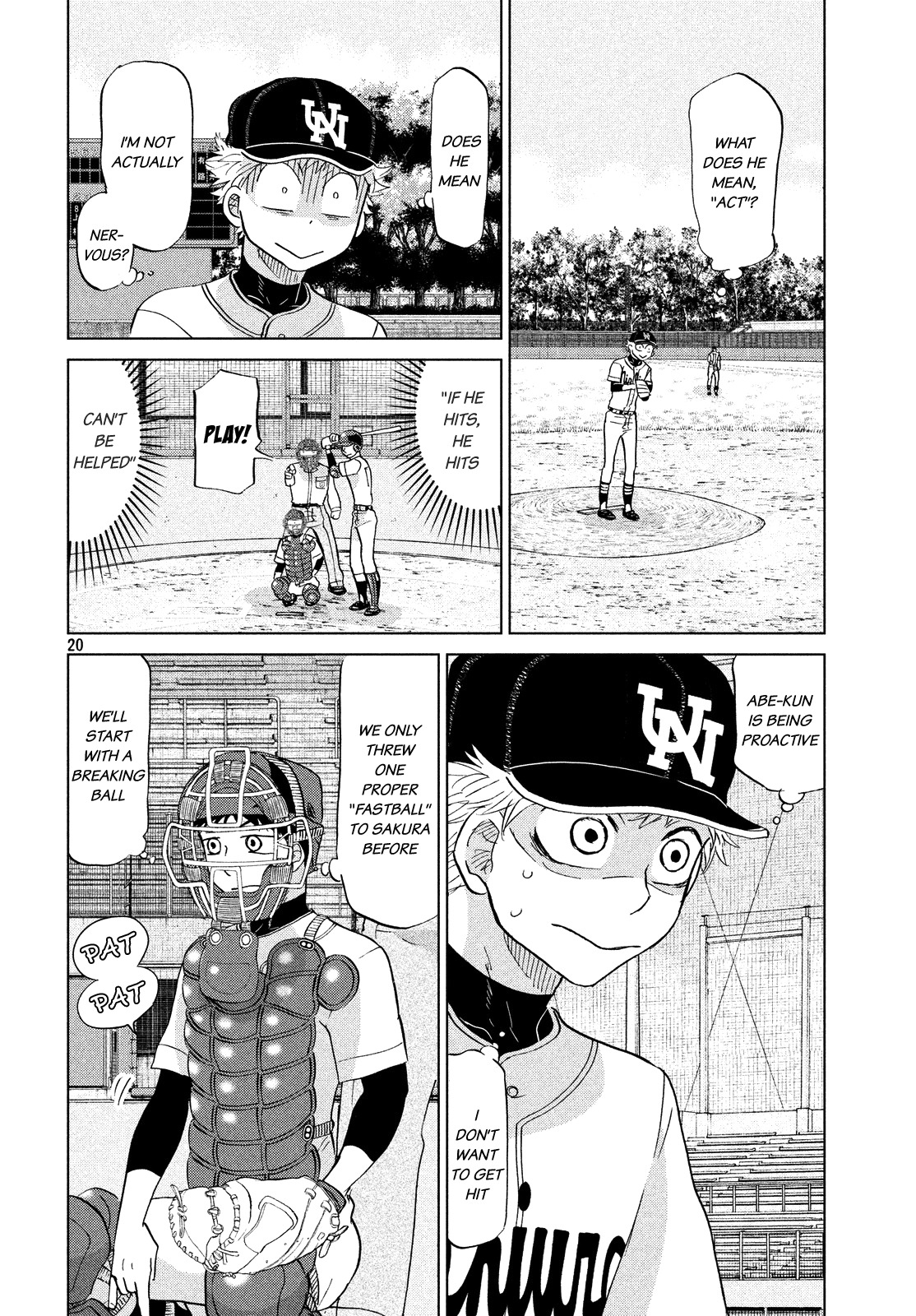 Ookiku Furikabutte Chapter 132 page 21 - Chapter 132: The 4 Cities Tournament 3