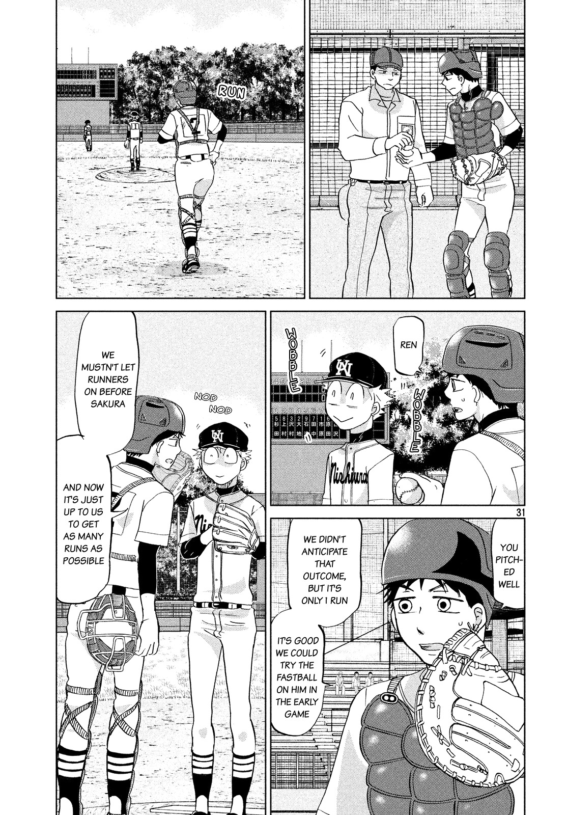 Ookiku Furikabutte Chapter 132 page 32 - Chapter 132: The 4 Cities Tournament 3