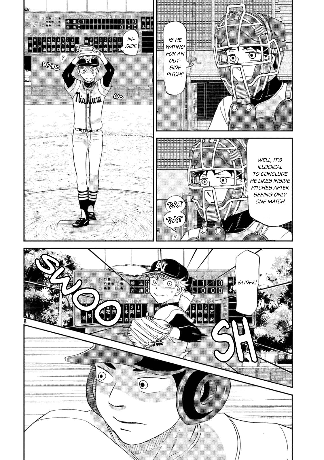 Ookiku Furikabutte Chapter 133 page 11 - Chapter 133: The 4 Cities Tournament 4