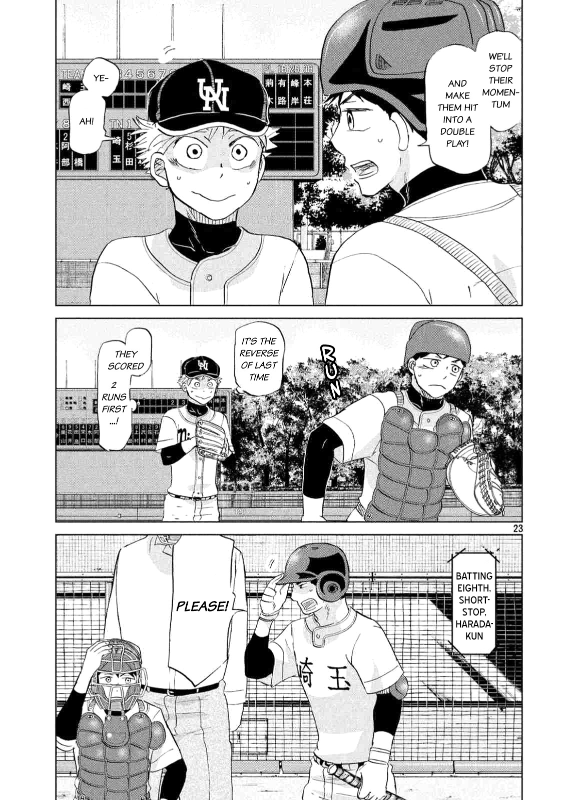 Ookiku Furikabutte Chapter 133 page 26 - Chapter 133: The 4 Cities Tournament 4