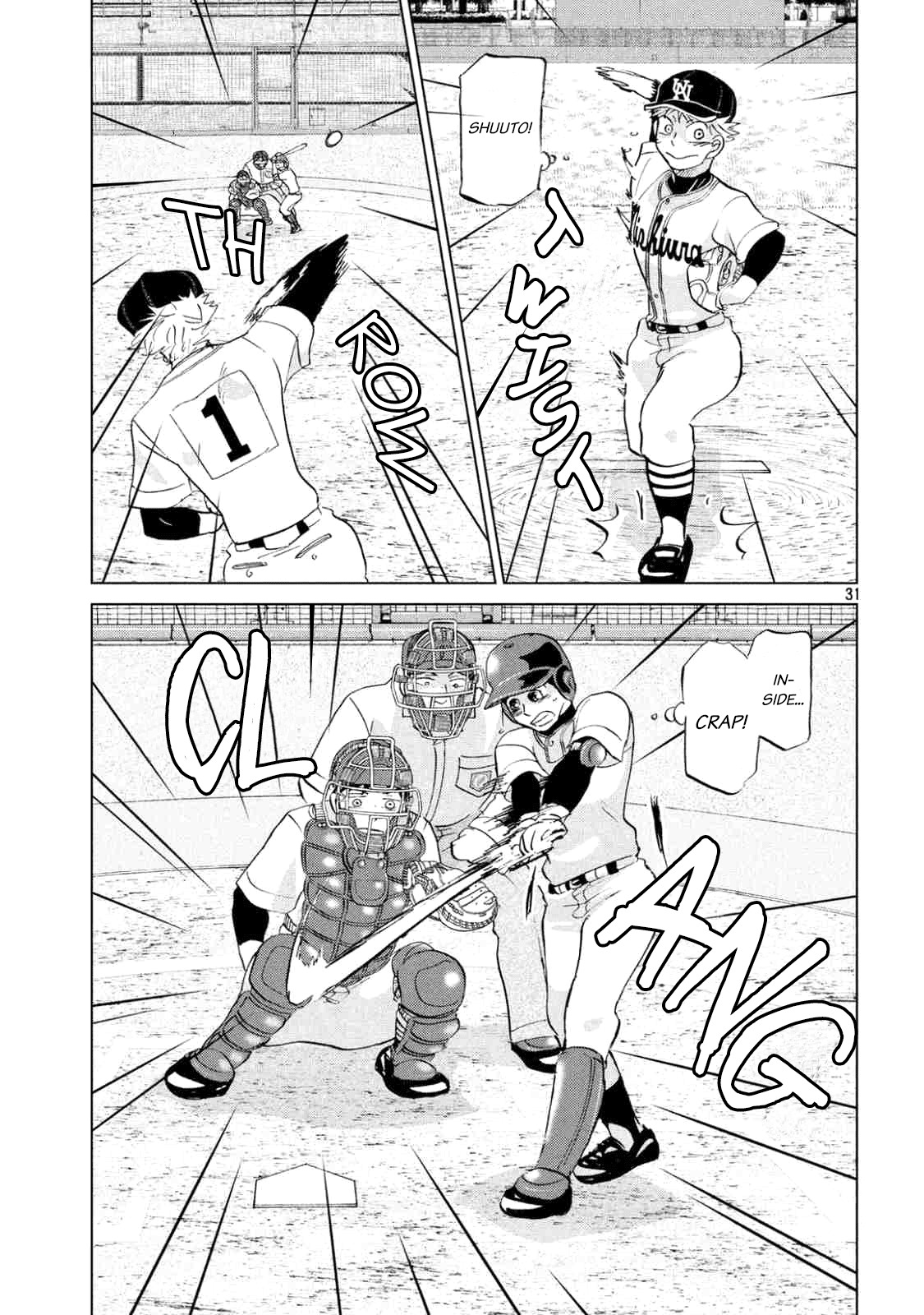 Ookiku Furikabutte Chapter 133 page 34 - Chapter 133: The 4 Cities Tournament 4