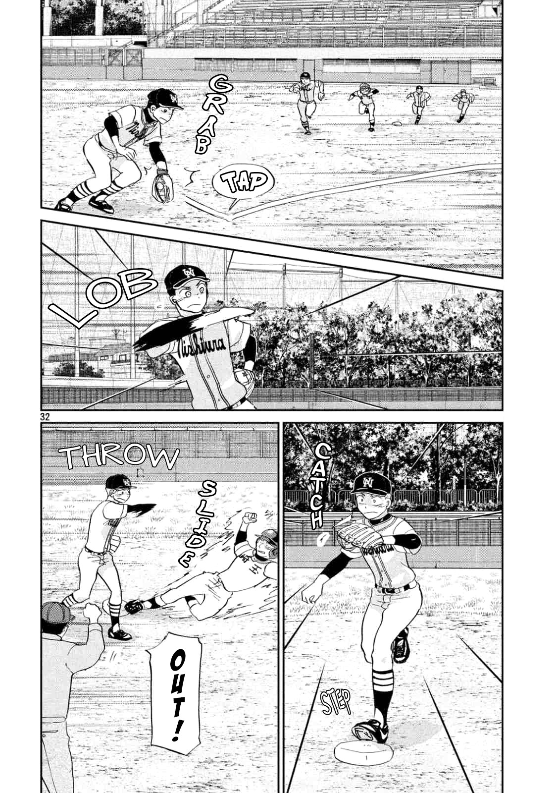 Ookiku Furikabutte Chapter 133 page 35 - Chapter 133: The 4 Cities Tournament 4
