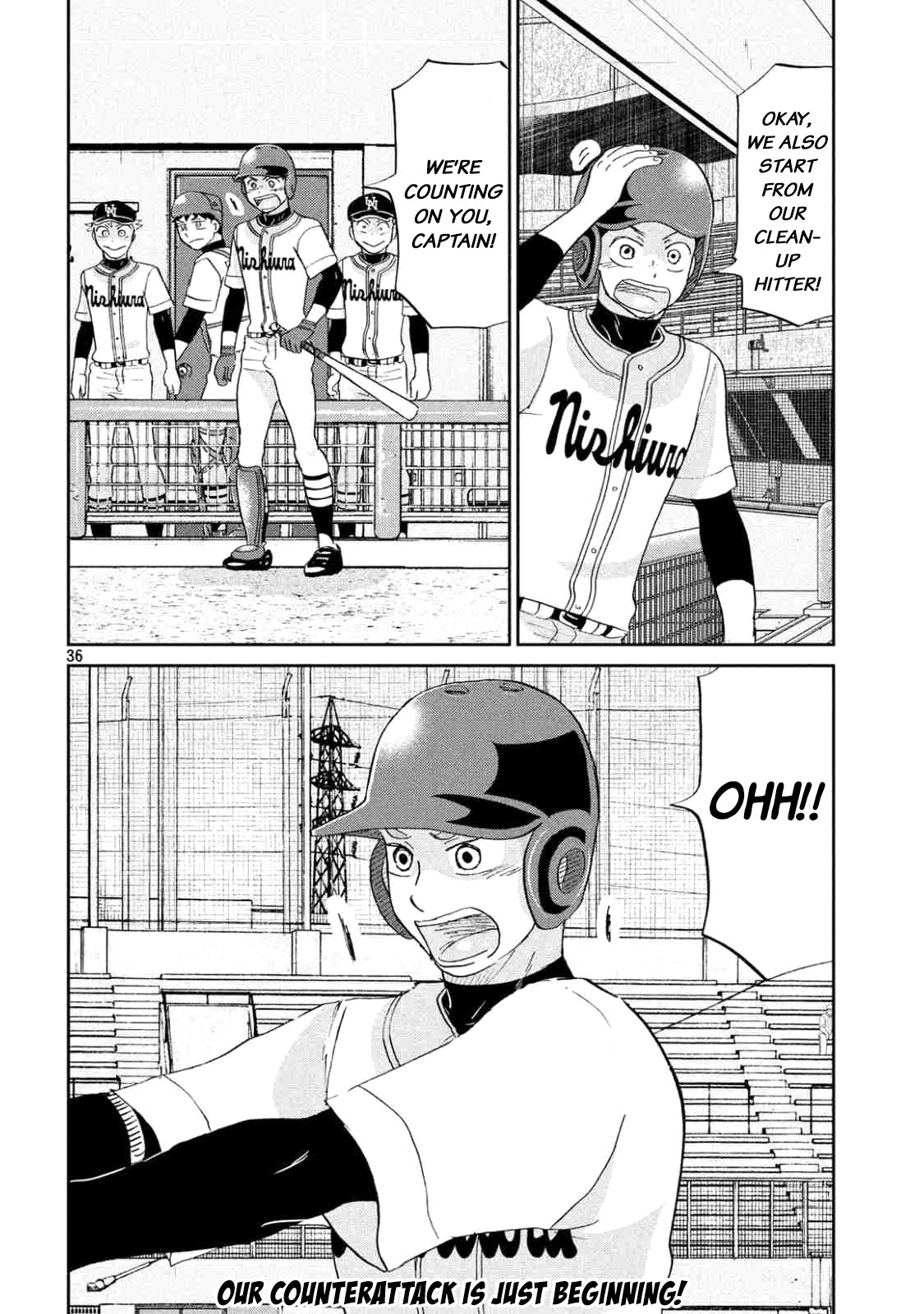 Ookiku Furikabutte Chapter 133 page 39 - Chapter 133: The 4 Cities Tournament 4