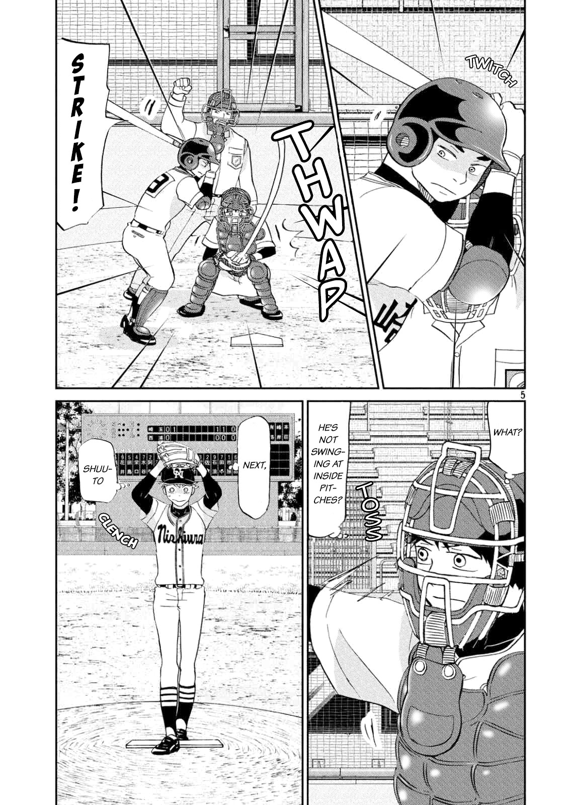 Ookiku Furikabutte Chapter 133 page 8 - Chapter 133: The 4 Cities Tournament 4