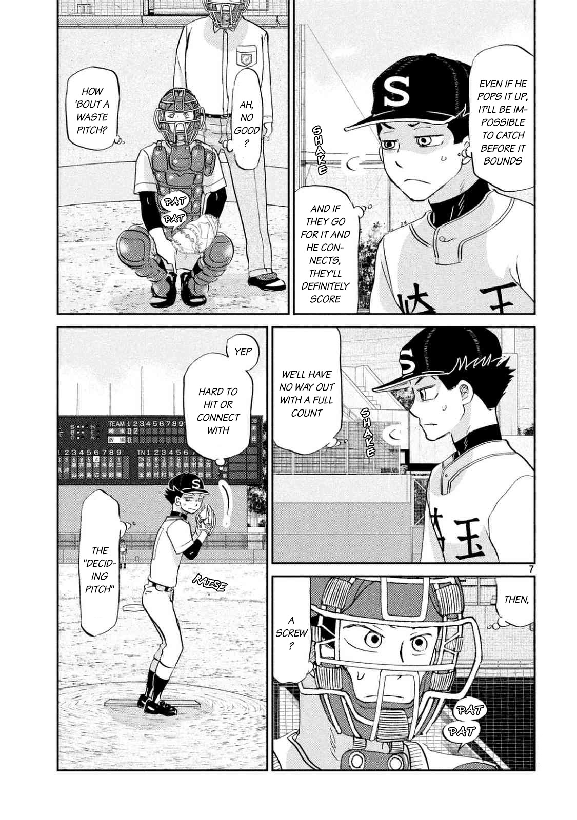 Ookiku Furikabutte Chapter 135 page 10 - Chapter 135: The 4 Cities Tournament 6