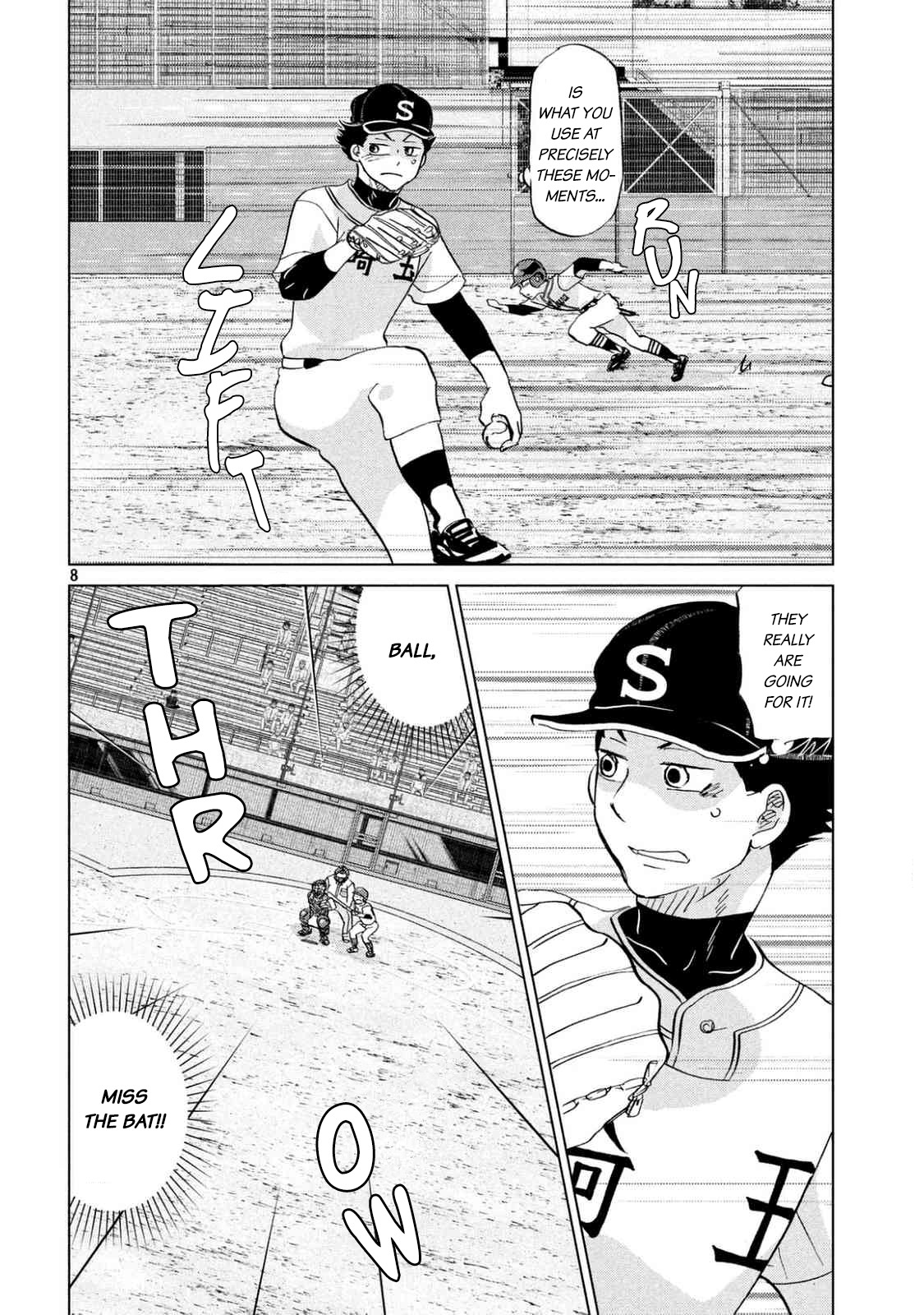 Ookiku Furikabutte Chapter 135 page 11 - Chapter 135: The 4 Cities Tournament 6