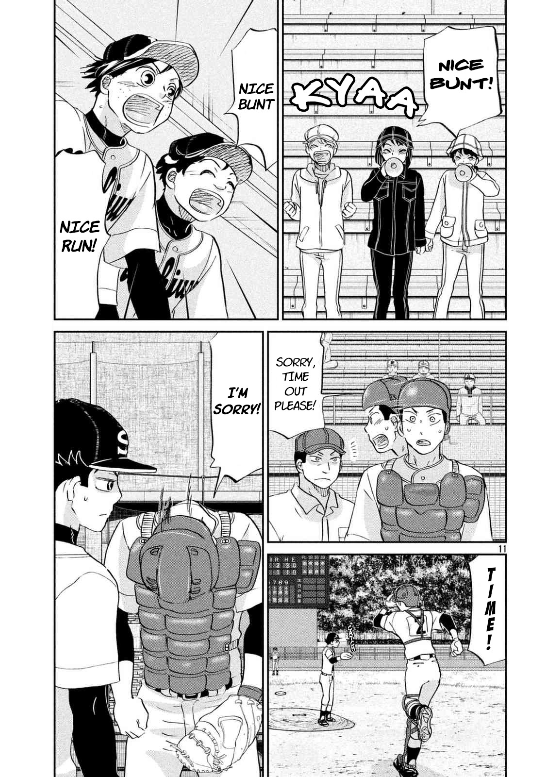 Ookiku Furikabutte Chapter 135 page 14 - Chapter 135: The 4 Cities Tournament 6