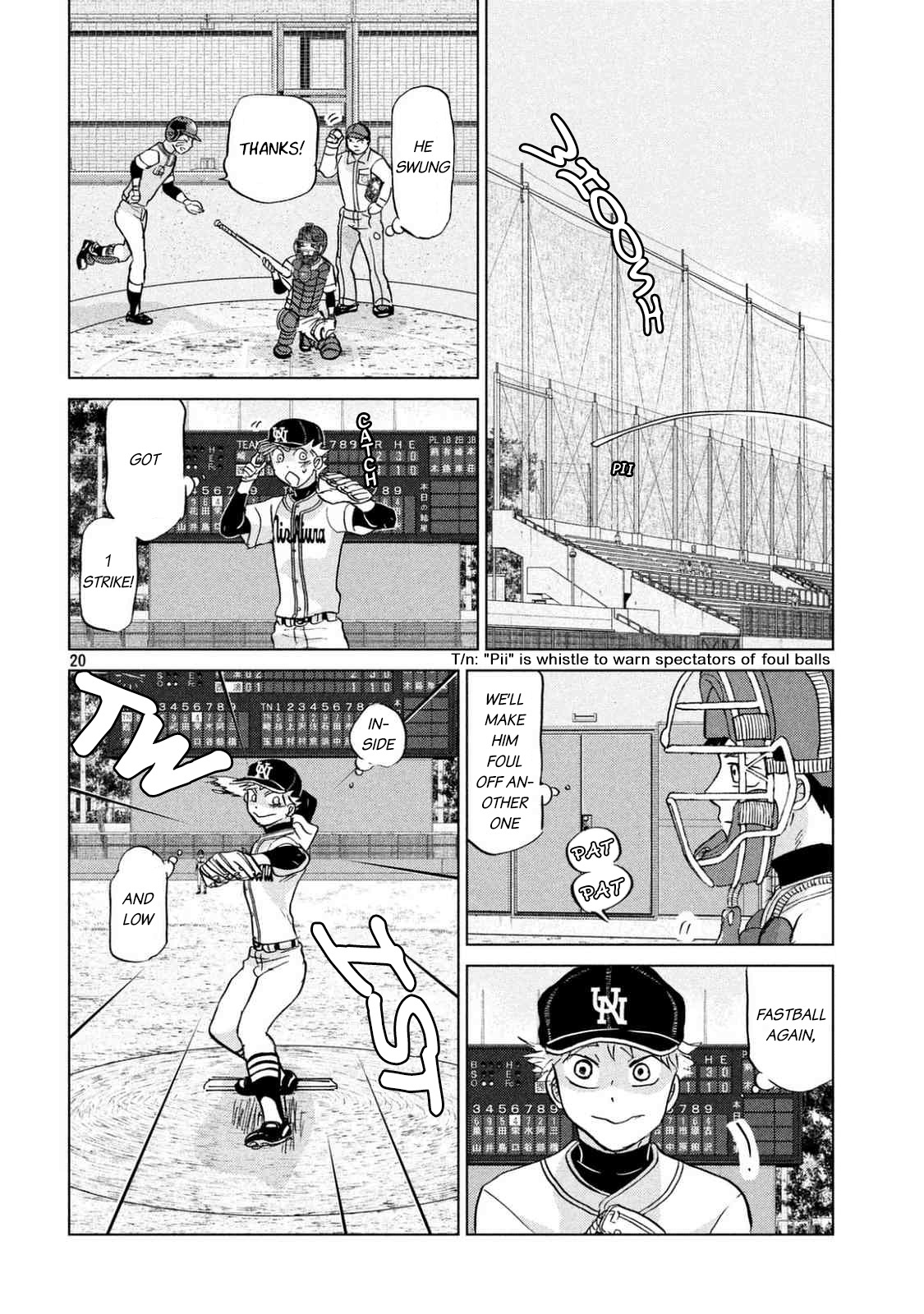 Ookiku Furikabutte Chapter 135 page 23 - Chapter 135: The 4 Cities Tournament 6