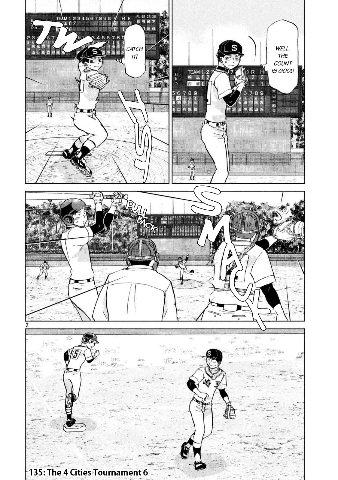 Ookiku Furikabutte Chapter 135 page 5 - Chapter 135: The 4 Cities Tournament 6