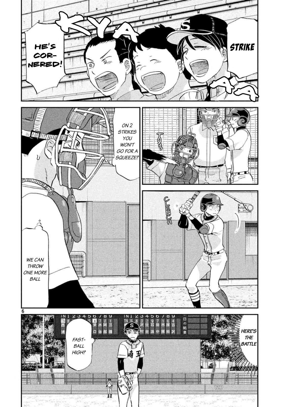Ookiku Furikabutte Chapter 135 page 9 - Chapter 135: The 4 Cities Tournament 6