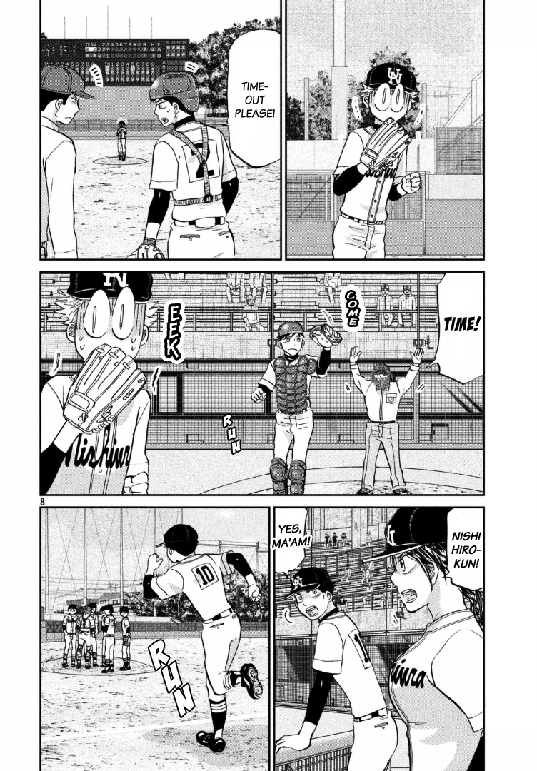Ookiku Furikabutte Chapter 136 page 9 - Chapter 136: The 4 Cities Tournament 7