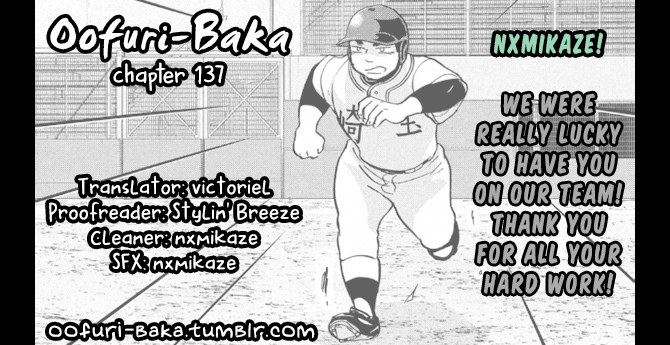 Ookiku Furikabutte Chapter 137 page 1 - Chapter 137: The 4 Cities Tournament 8
