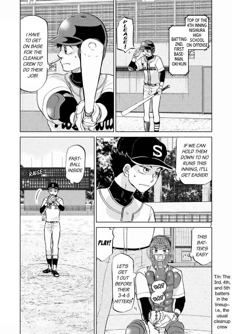 Ookiku Furikabutte Chapter 137 page 8 - Chapter 137: The 4 Cities Tournament 8