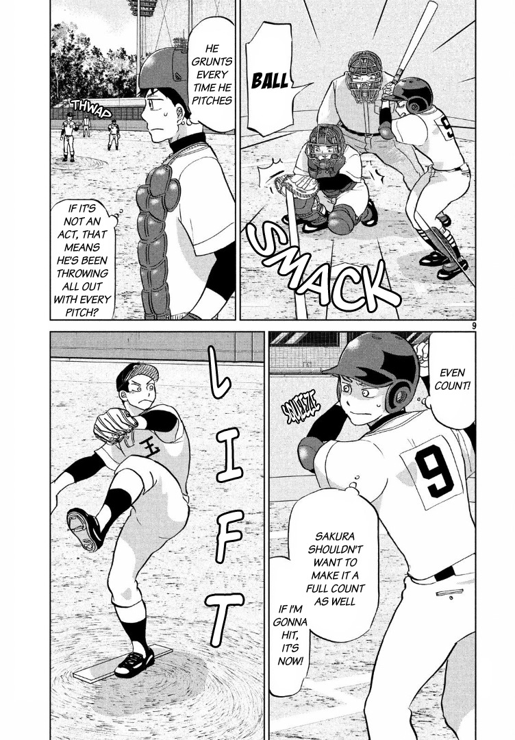 Ookiku Furikabutte Chapter 138 page 10 - Chapter 138: The 4 Cities Tournament 9