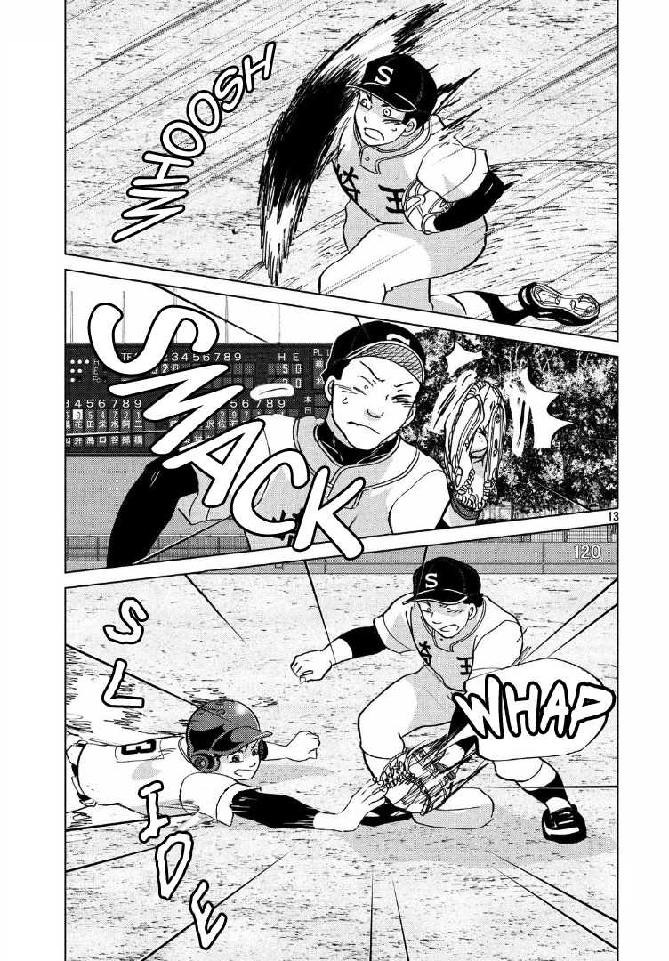 Ookiku Furikabutte Chapter 138 page 14 - Chapter 138: The 4 Cities Tournament 9