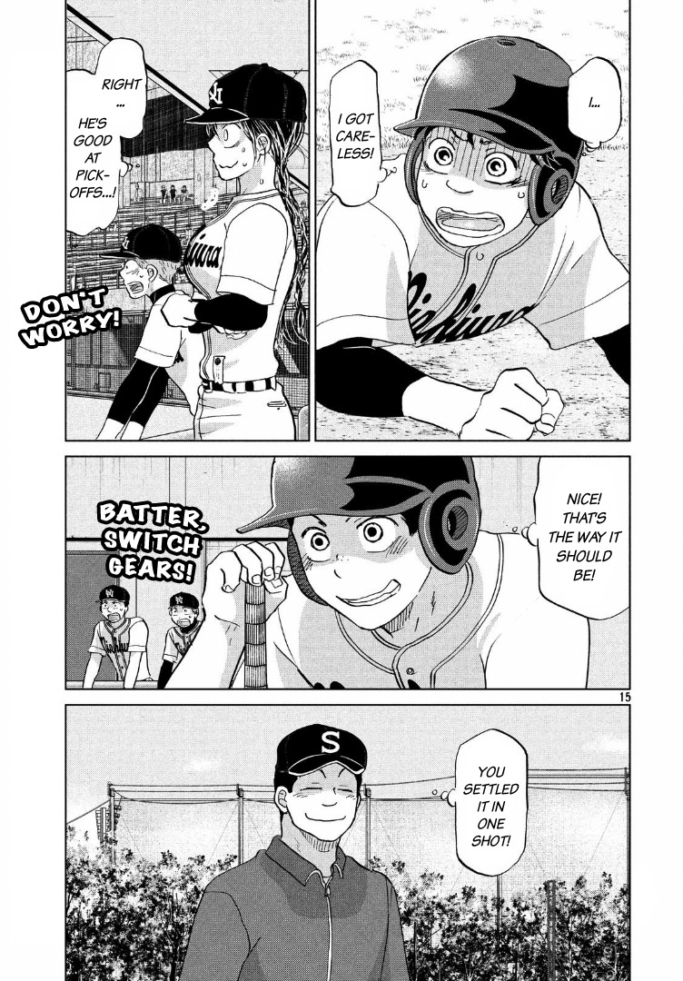 Ookiku Furikabutte Chapter 138 page 16 - Chapter 138: The 4 Cities Tournament 9
