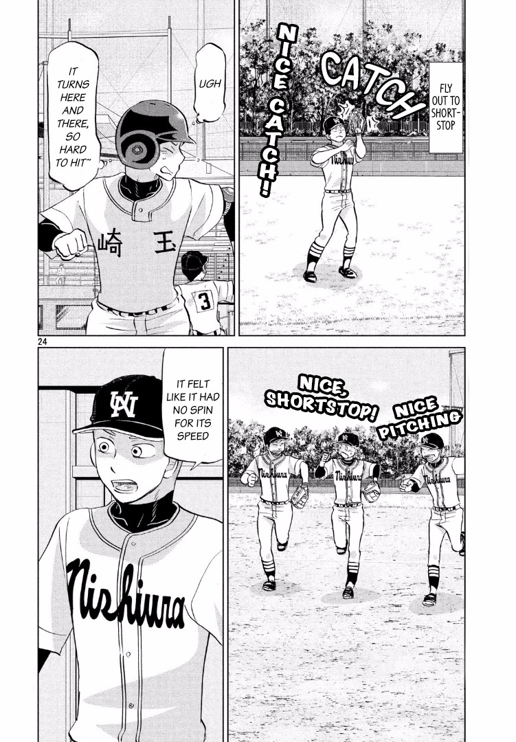 Ookiku Furikabutte Chapter 138 page 25 - Chapter 138: The 4 Cities Tournament 9