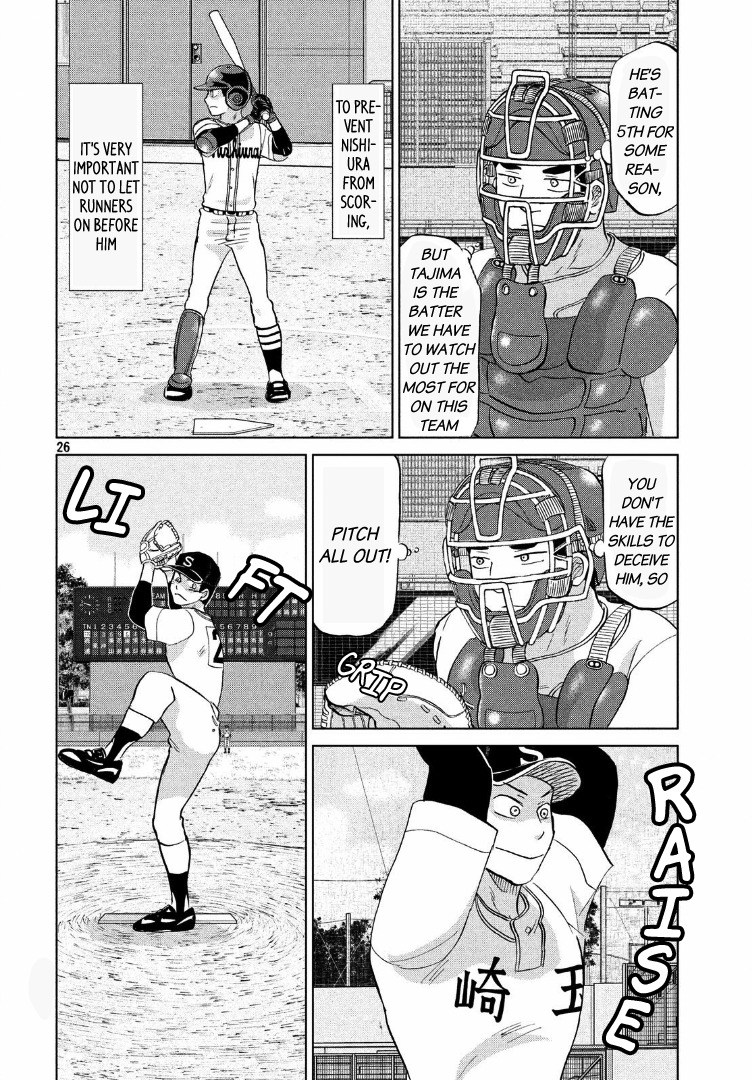 Ookiku Furikabutte Chapter 138 page 27 - Chapter 138: The 4 Cities Tournament 9