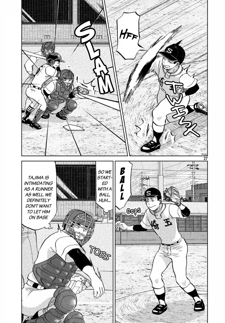 Ookiku Furikabutte Chapter 138 page 28 - Chapter 138: The 4 Cities Tournament 9