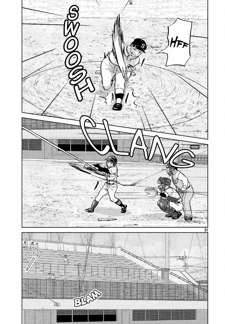 Ookiku Furikabutte Chapter 138 page 32 - Chapter 138: The 4 Cities Tournament 9