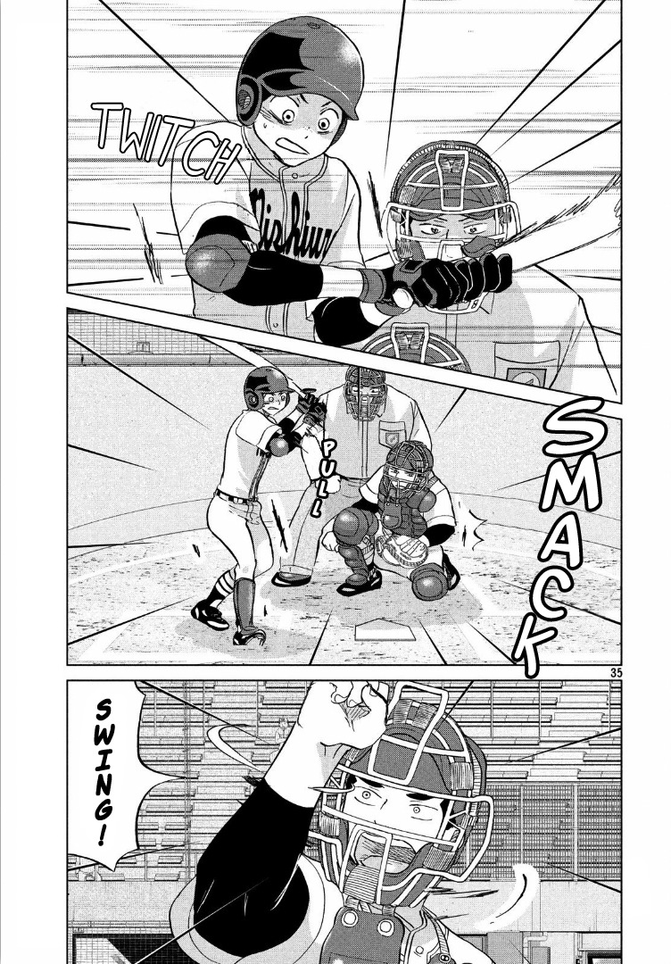 Ookiku Furikabutte Chapter 138 page 36 - Chapter 138: The 4 Cities Tournament 9