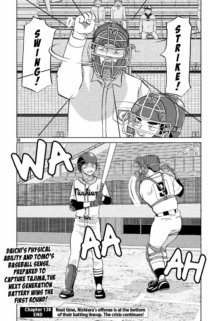 Ookiku Furikabutte Chapter 138 page 37 - Chapter 138: The 4 Cities Tournament 9