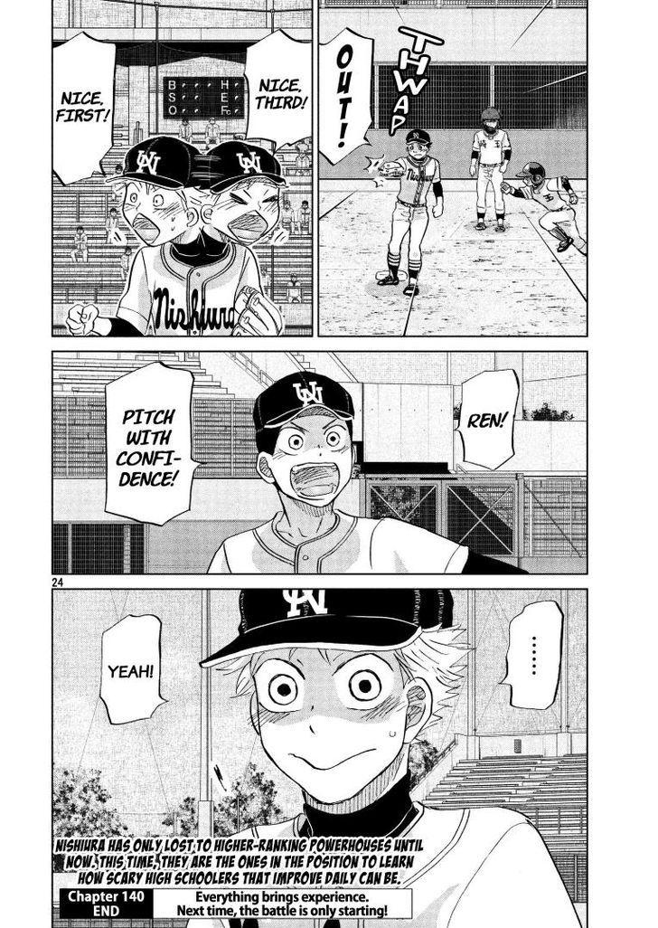 Ookiku Furikabutte Chapter 140 page 24 - Chapter 140