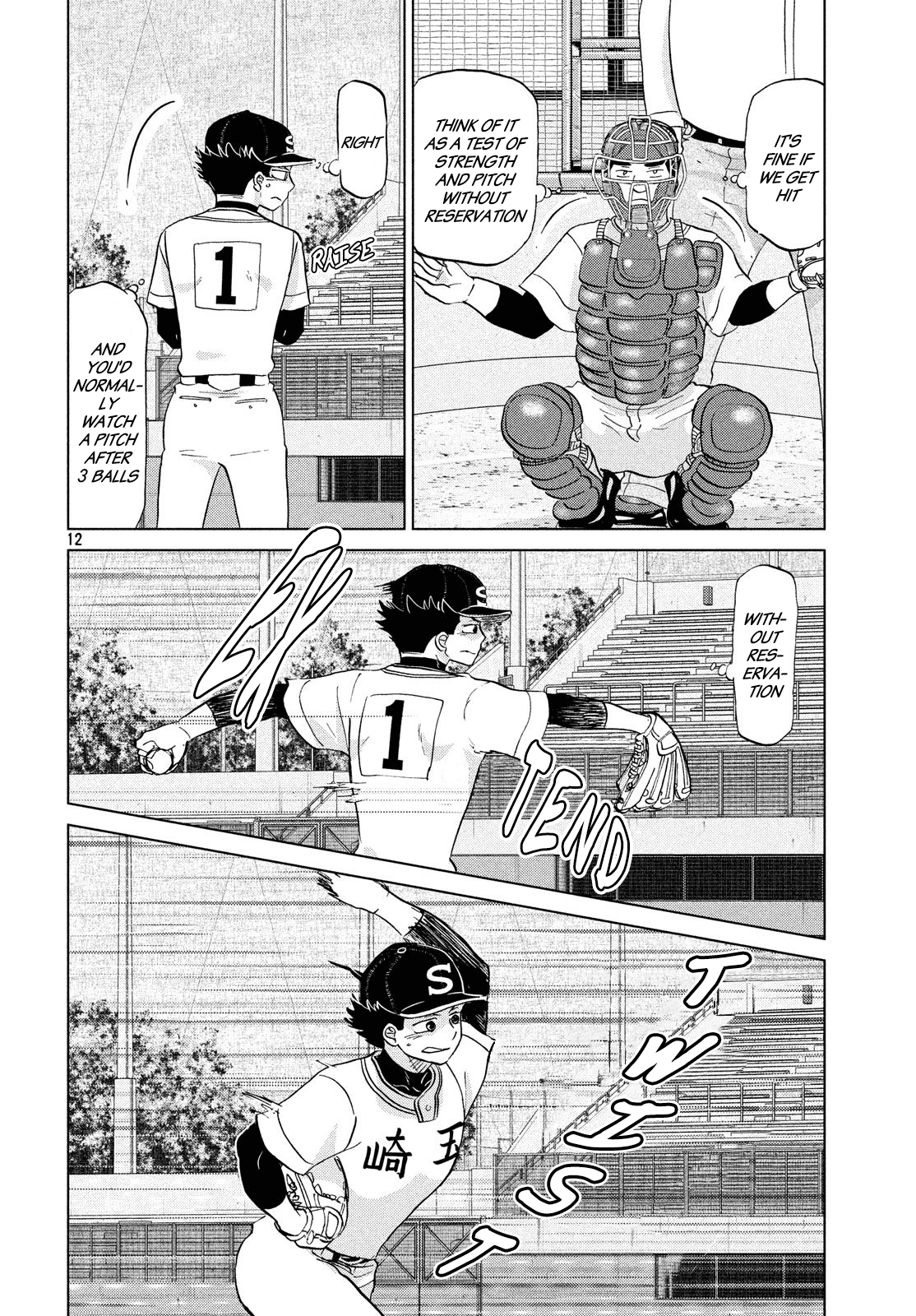 Ookiku Furikabutte Chapter 144 page 13 - Chapter 144: The 4 Cities Tournament 15