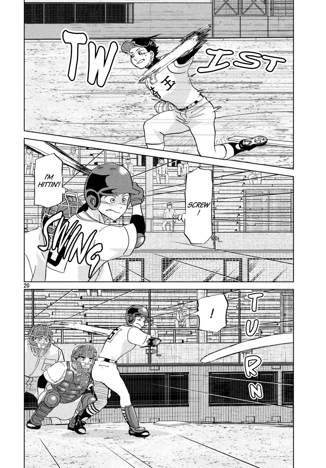 Ookiku Furikabutte Chapter 144 page 21 - Chapter 144: The 4 Cities Tournament 15