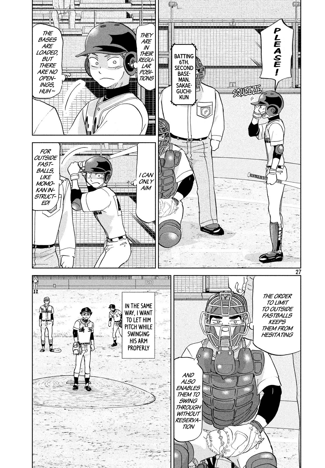 Ookiku Furikabutte Chapter 144 page 28 - Chapter 144: The 4 Cities Tournament 15