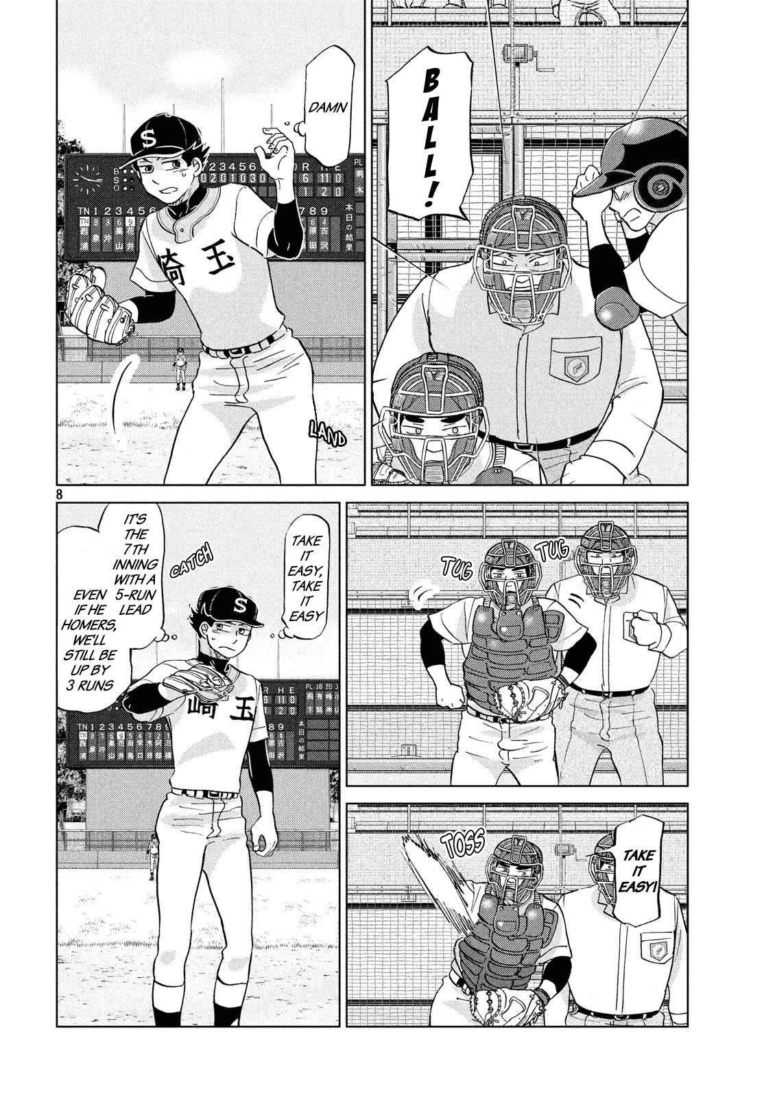 Ookiku Furikabutte Chapter 144 page 9 - Chapter 144: The 4 Cities Tournament 15