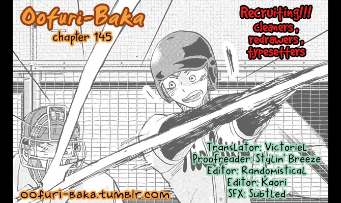 Ookiku Furikabutte Chapter 145 page 1 - Chapter 145: The 4 Cities Tournament 16